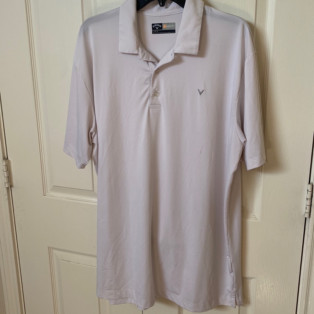 White Callaway Golf Polo